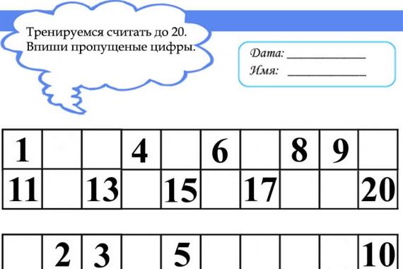 Английские цифры с транскрипцией и русским произношением, образование, примеры
