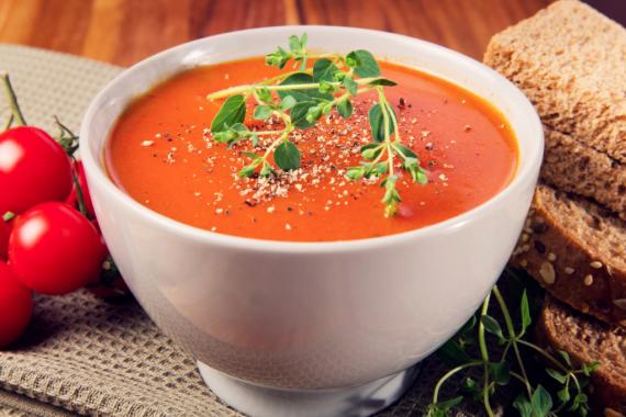 Польский помидорный суп (Zupa pomidorowa)